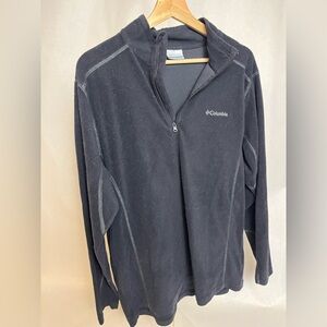 Columbia Black Fleece Quarter-Zip Pullover
